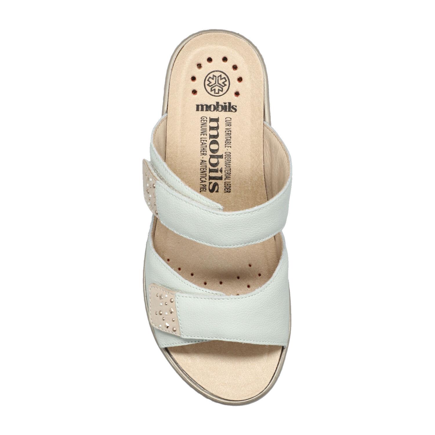 mules femme modèle Navina Vert eucalyptus - Mephisto